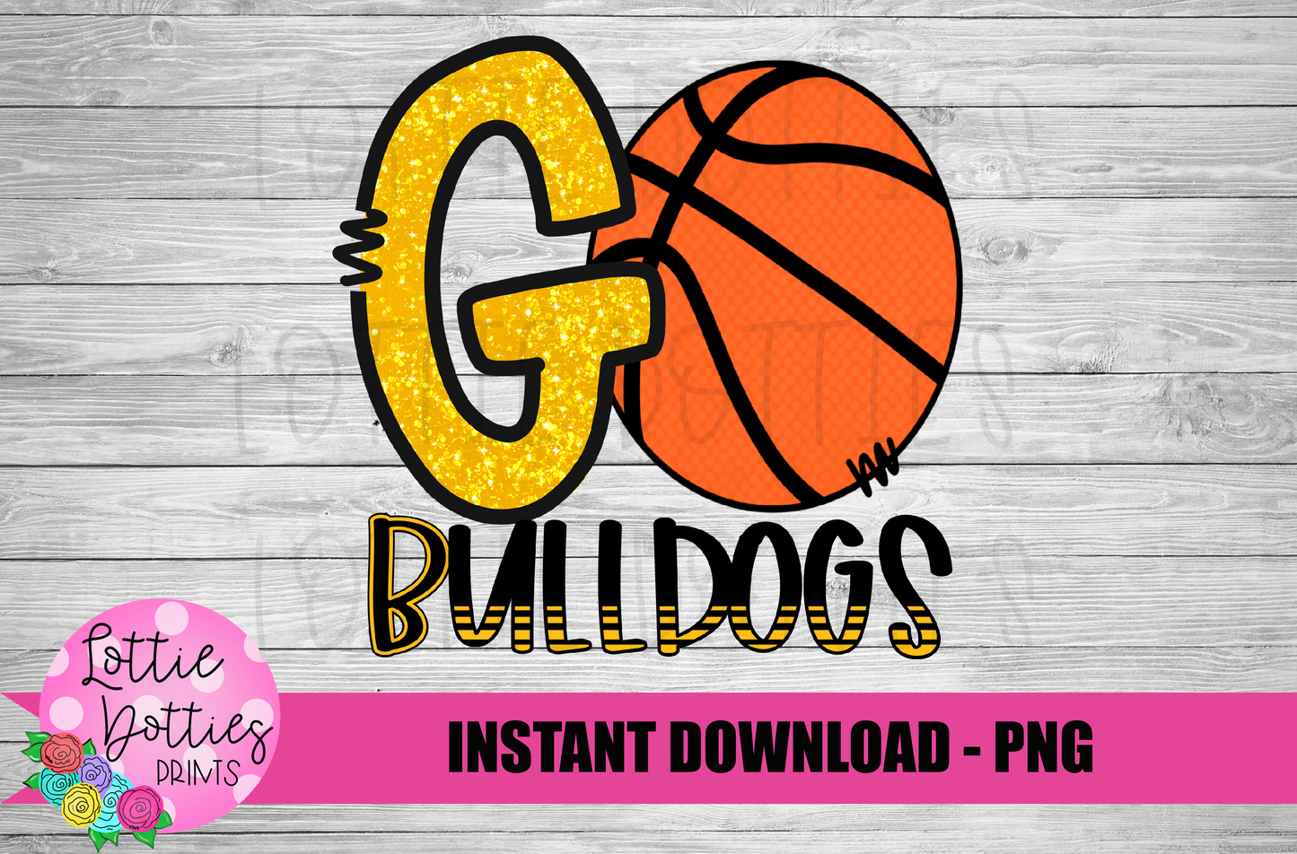 Go Bulldogs - Basketball PNG - Bulldogs - sublimation design - Digital Download
