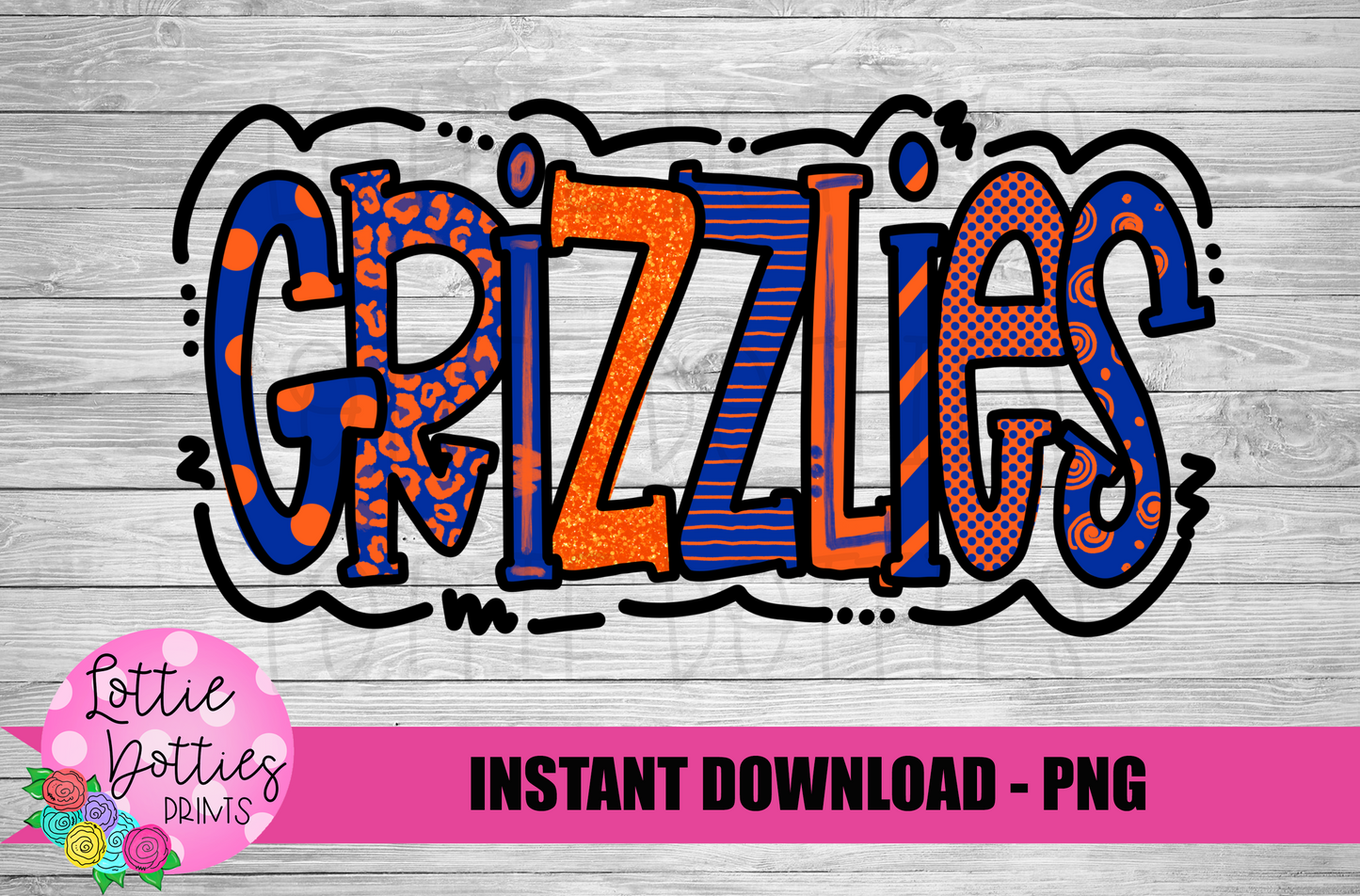 Grizzlies PNG - Grizzlies Sublimation - Digitial Download