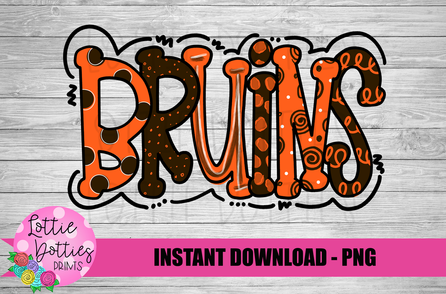 Bruins PNG - Bruins Sublimation design - Digital Download