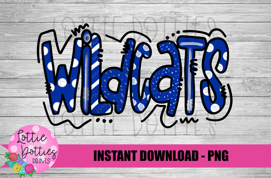 Wildcats  PNG - Wildcats sublimation design - Digital Download