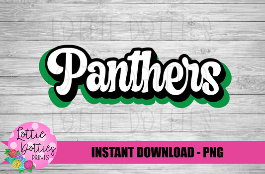 Panthers PNG - Panthers Sublimation  - Digital Download