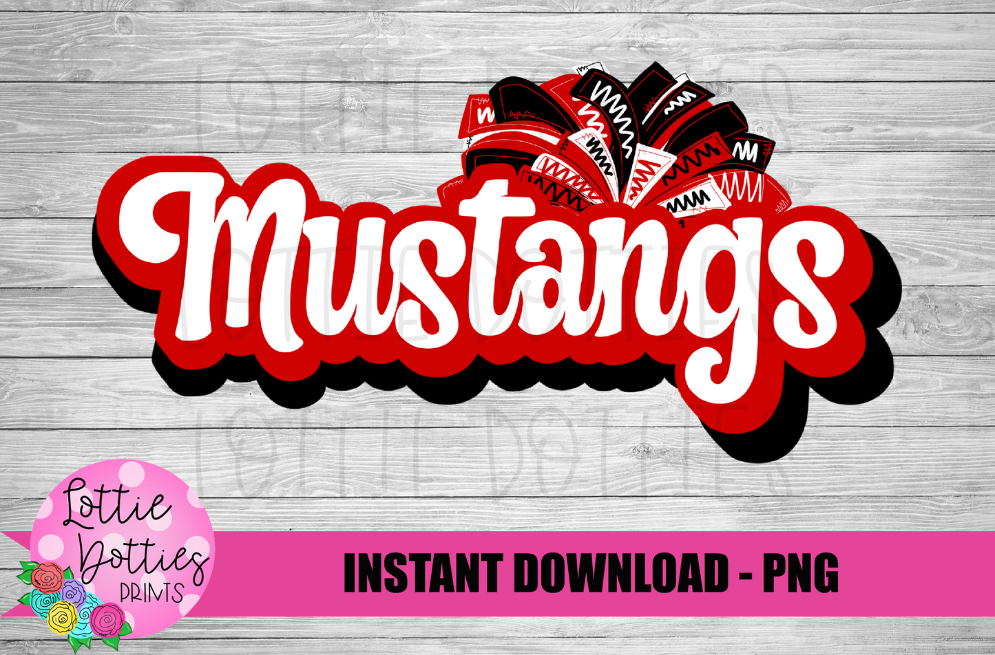 Mustangs PNG - Mustangs - sublimation design - Digital Download