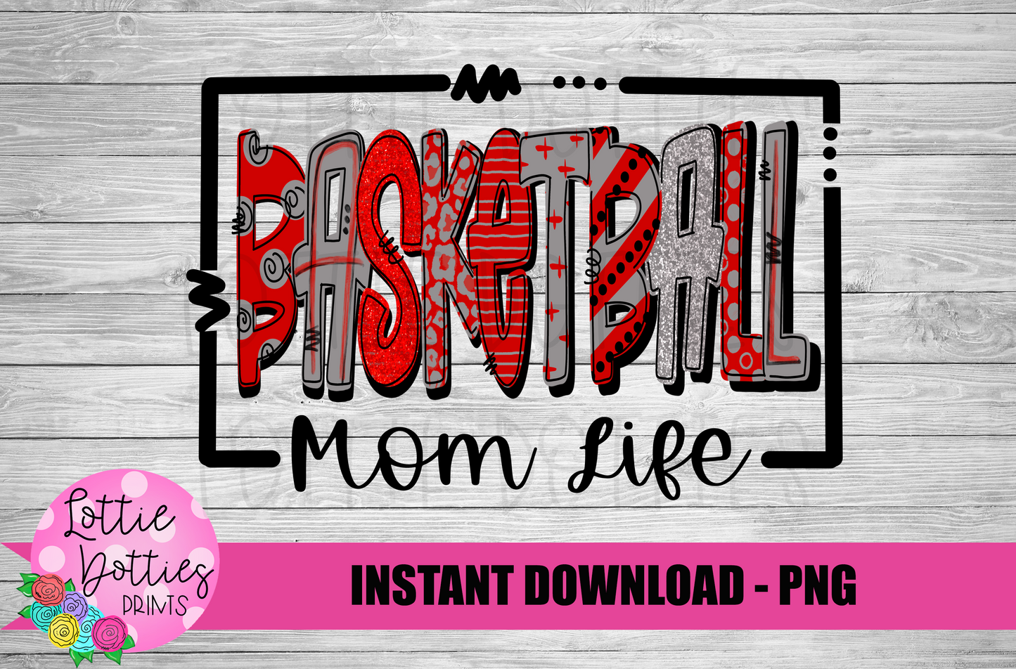 Basketball Mom PNG - Basketball sublimation design - Digital Download