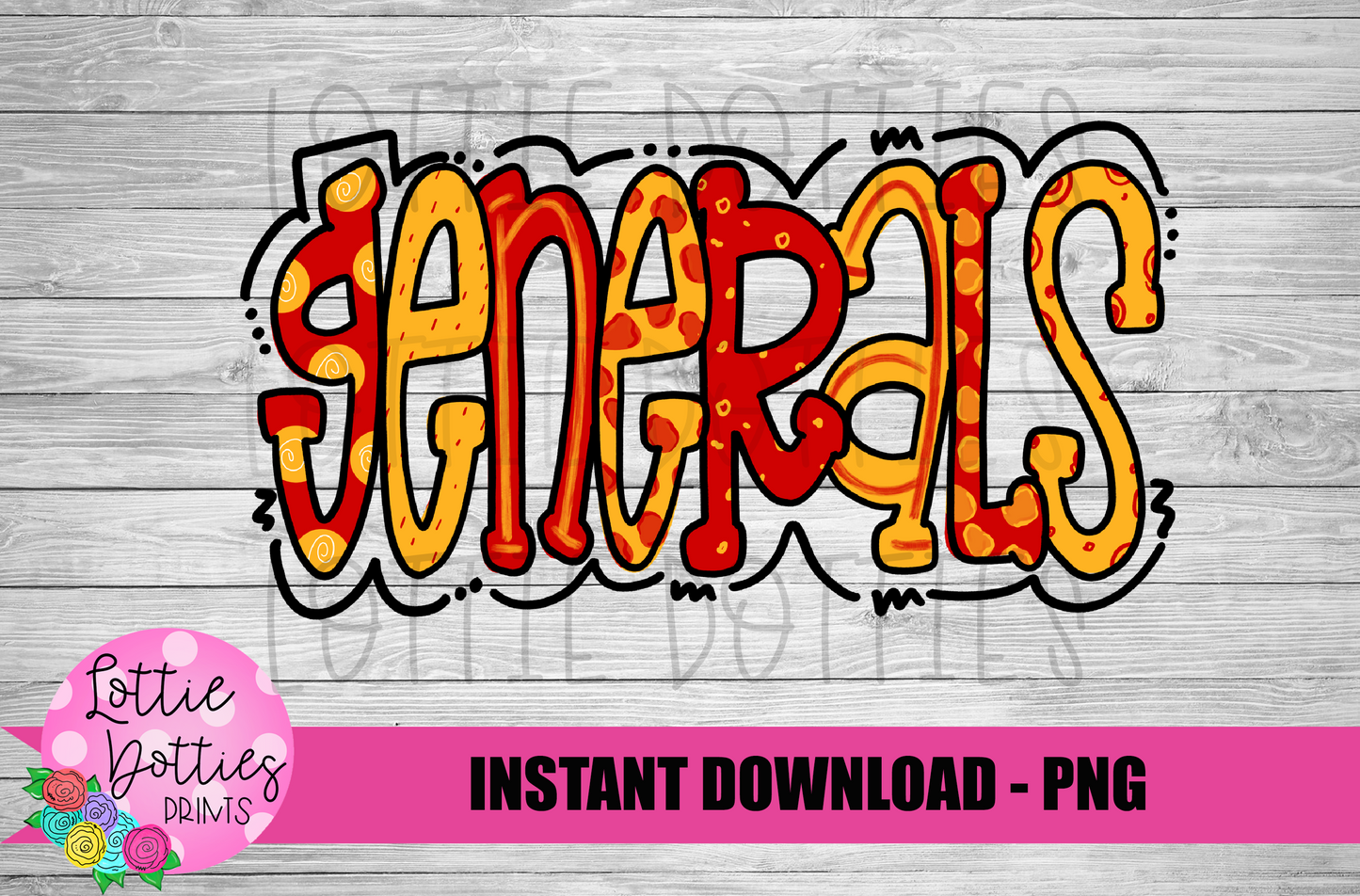 Generals PNG - Generals Sublimation - Digital Download