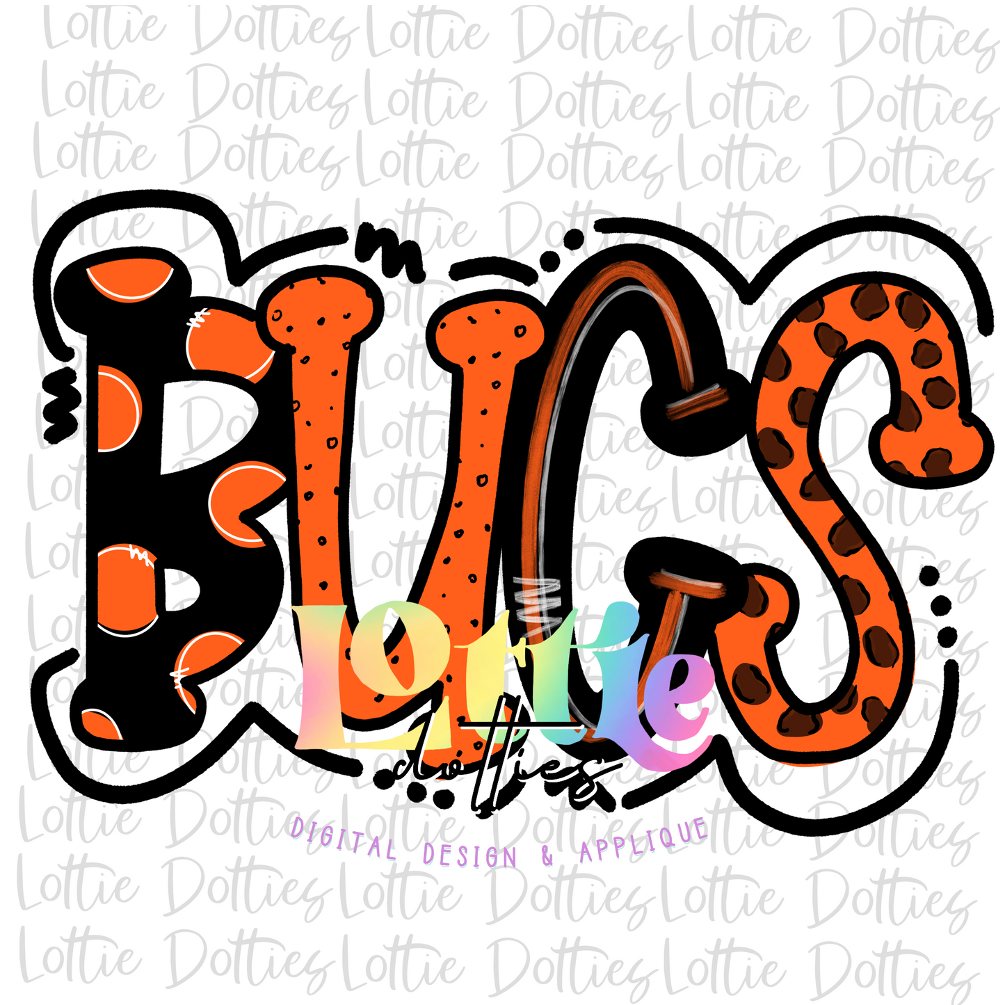 Bucs PNG - Bucs Sublimation - Digital Download - Black and Orange
