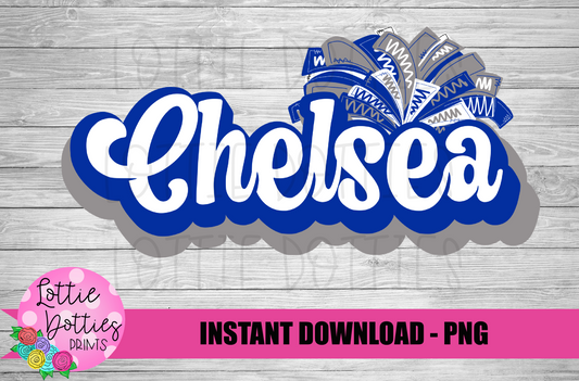 Chelsea PNG - Chelsea Sublimation  - Instant Download - Digital Download