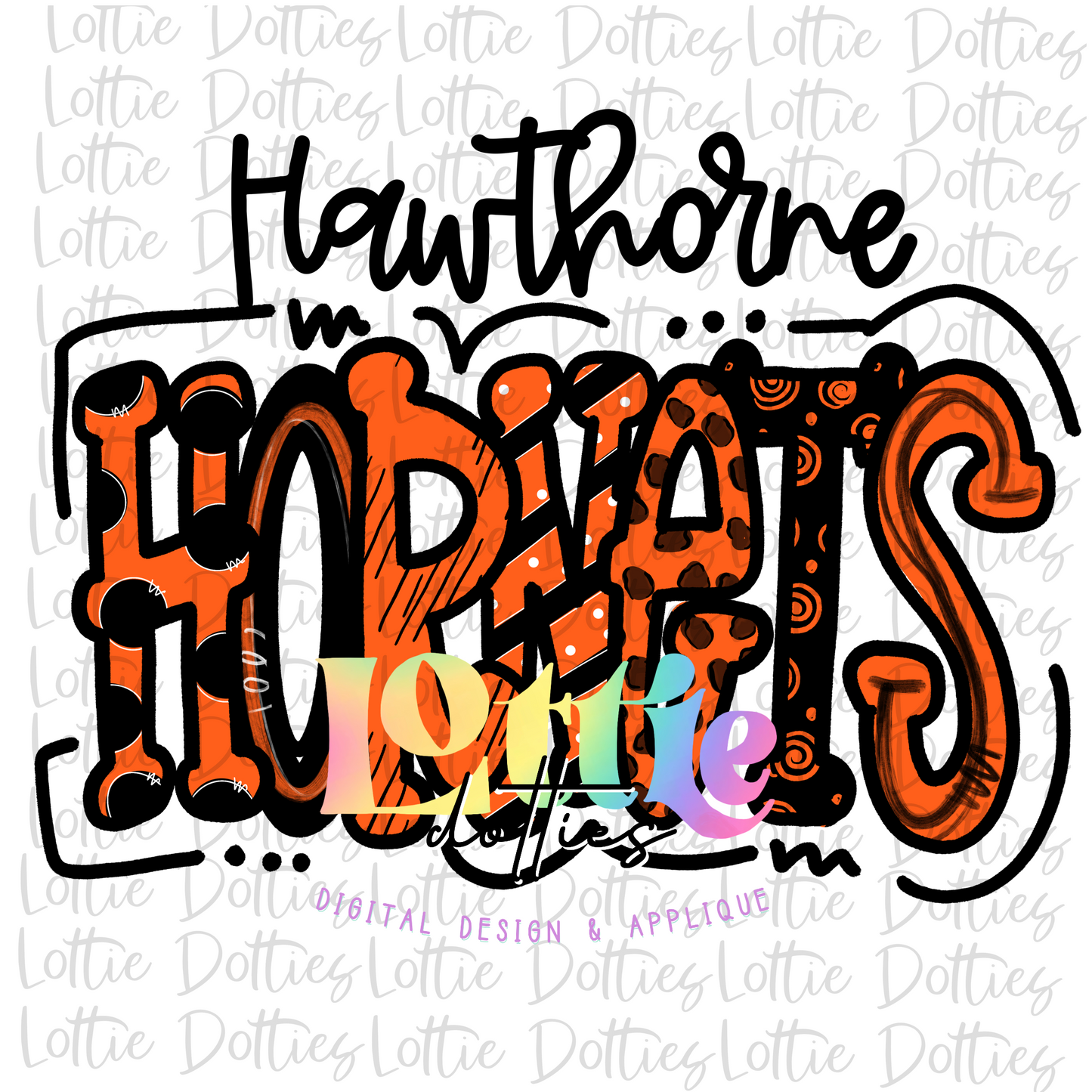 Hawthorne Hornets PNG - Hornets - Sublimation design - Digital Download