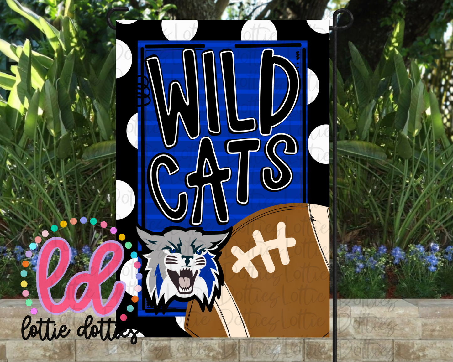 Wildcats Flag PNG - Wildcats Sublimation design - Digital Download