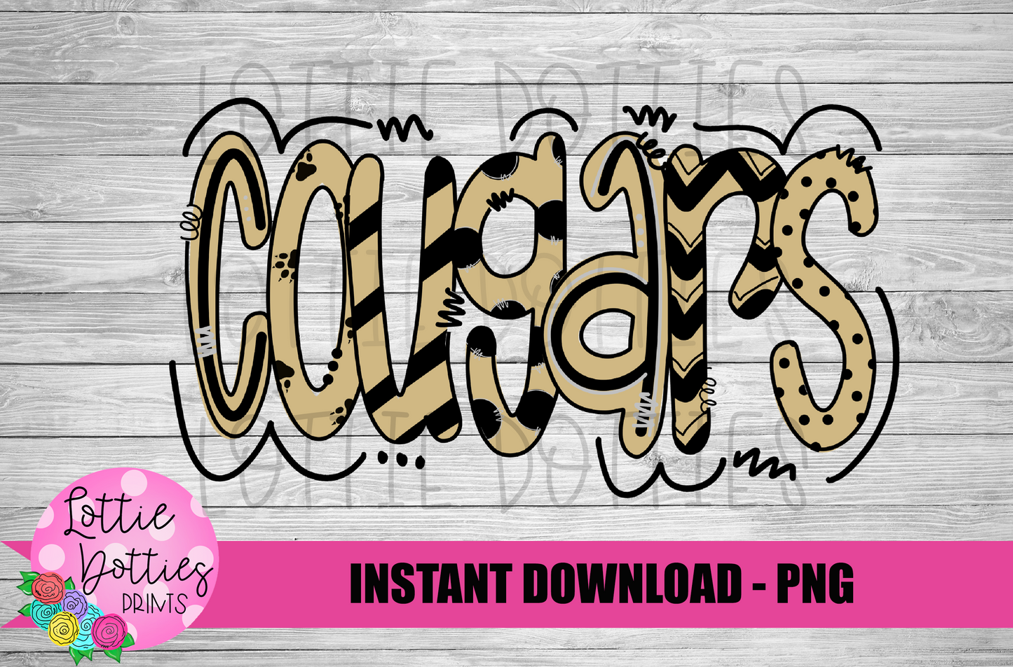 Cougars Png - Sublimation Design - Cougars Sublimation- Digital Download
