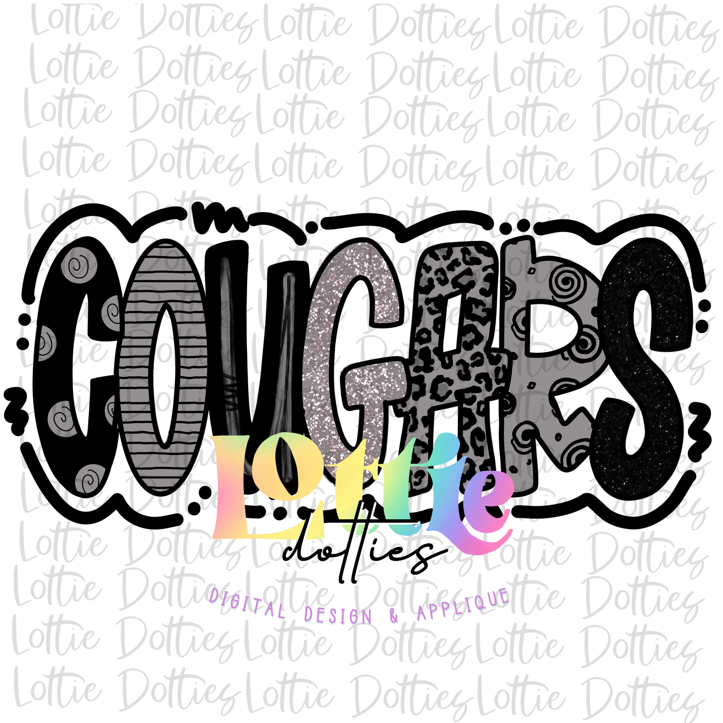 Cougars Png - Sublimation Design - Cougars Sublimation- Digital Download