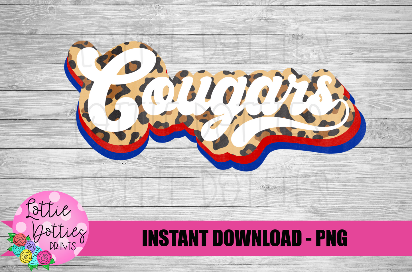 Cougars Png - Cougars Sublimation Design- Digital Download