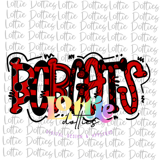 Bobcats PNG - Bobcats  sublimation design - Digital Download