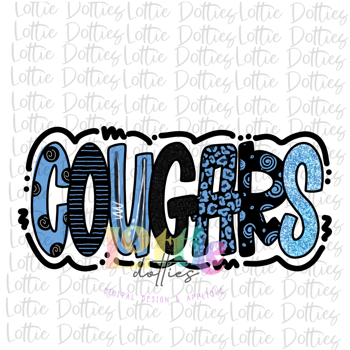Cougars Png - Sublimation Design - Cougars Sublimation- Digital Download