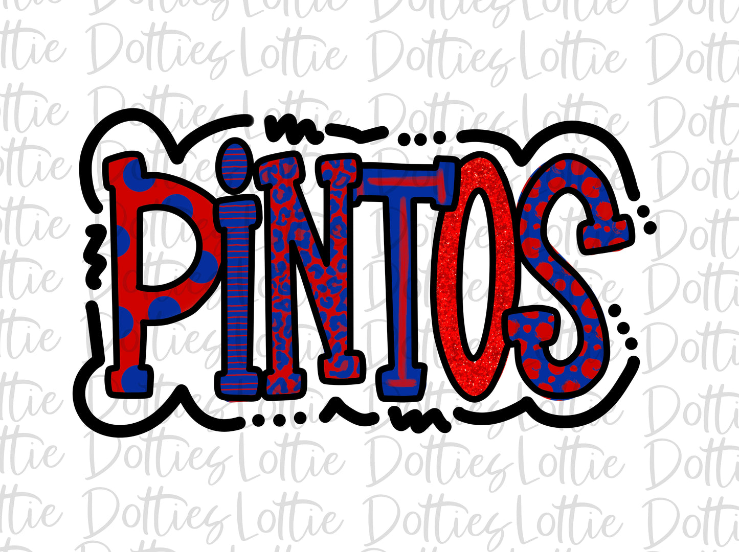 Pintos PNG - Pintos - sublimation design - Digital Download