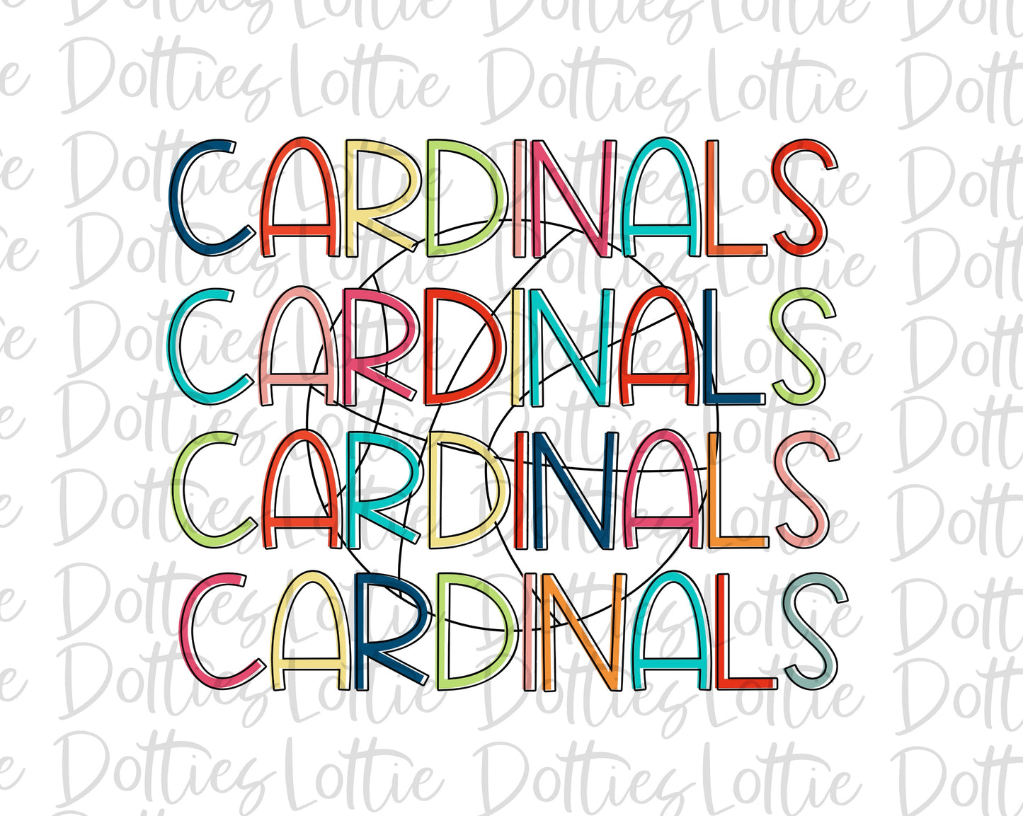 Cardinals Basketball - PNG - Basketball - Sublimation design - Digital Download