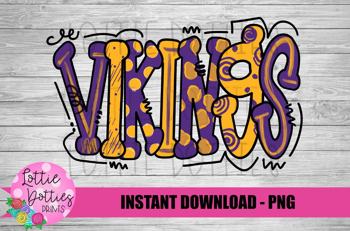 Vikings PNG - Vikings Sublimation design - Digital Download