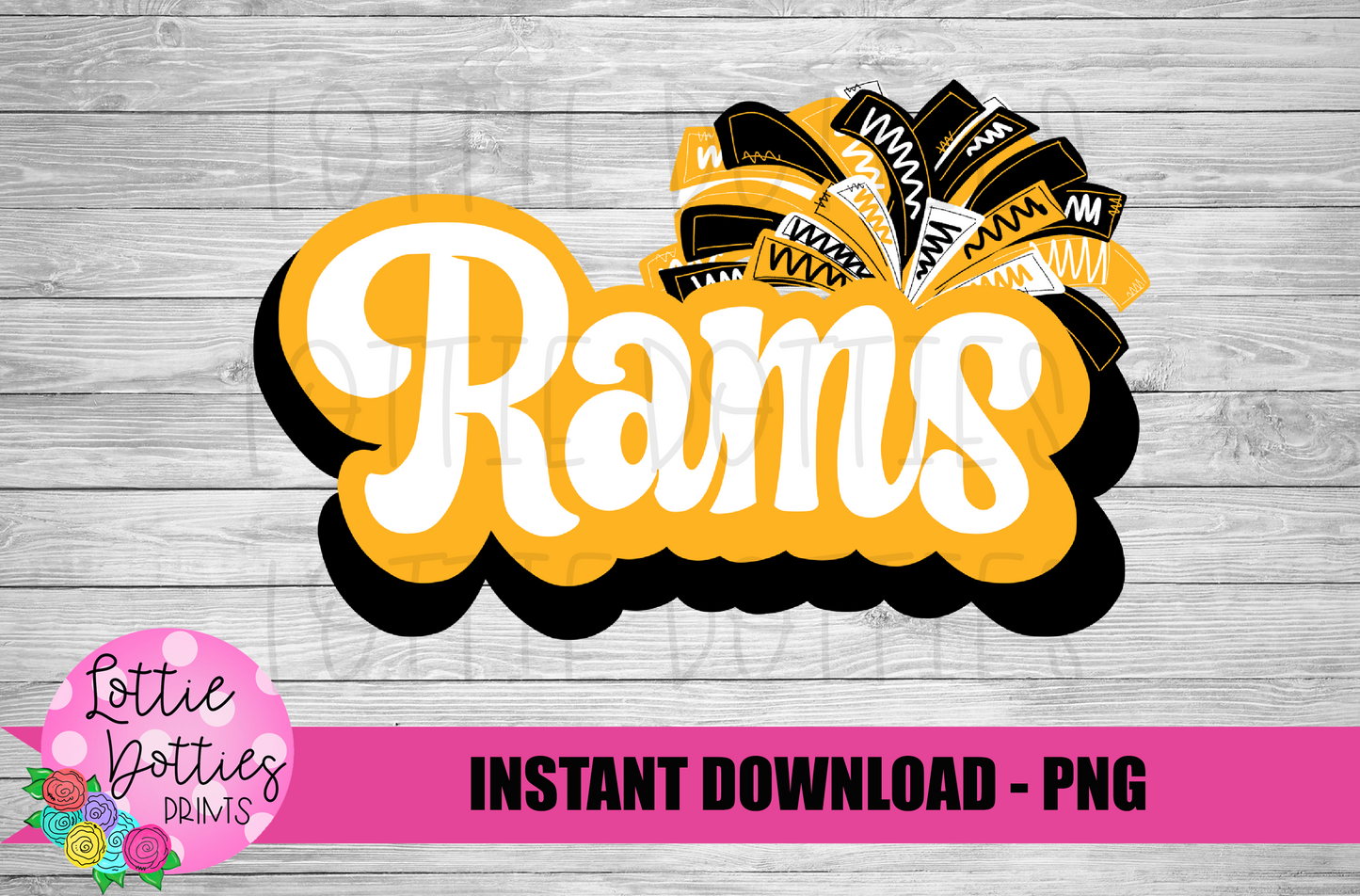 Rams PNG - Rams Sublimation design - Digital Download