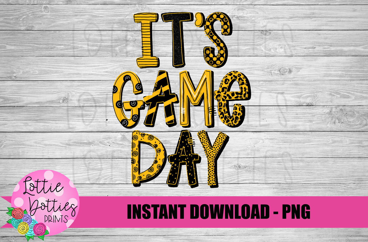 Game Day Png - Sublimation Design - Digital Download