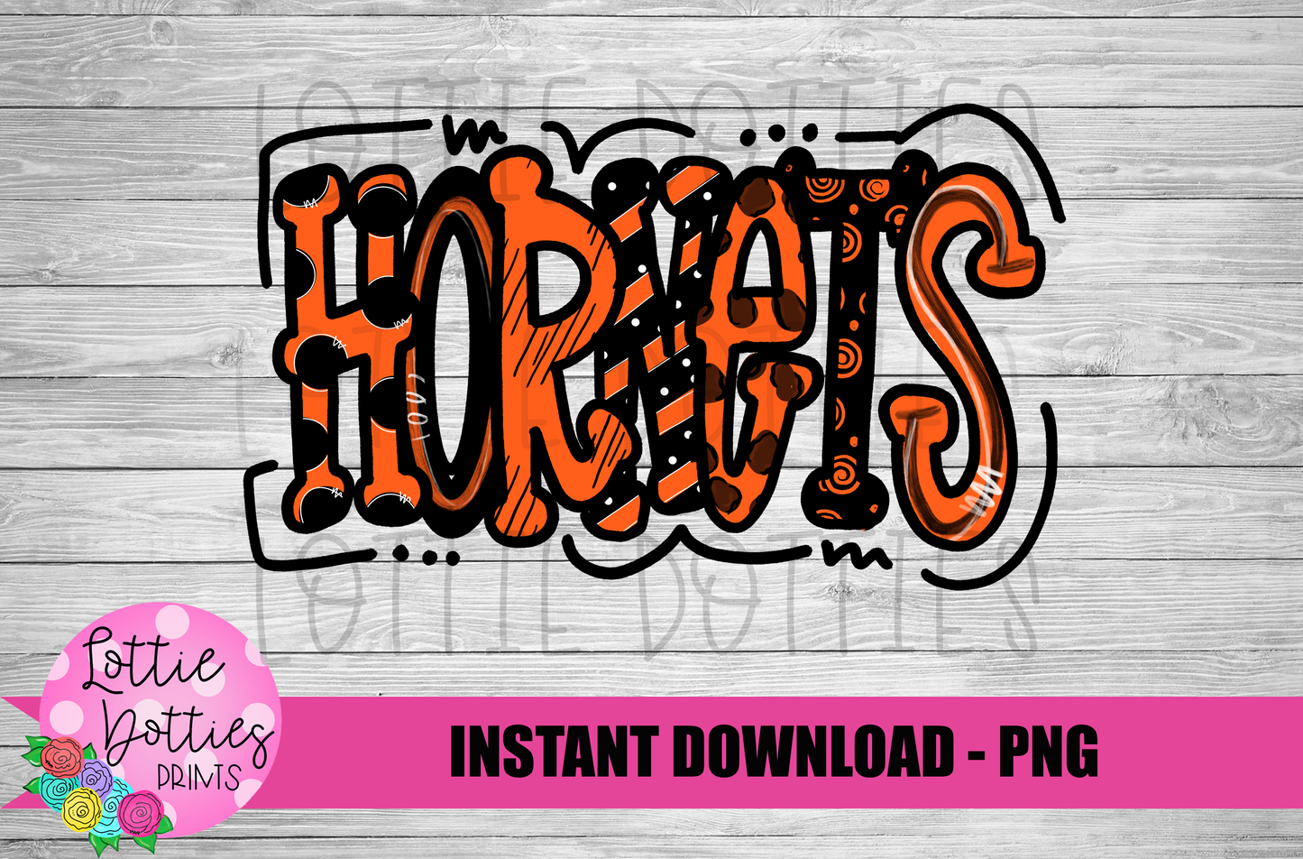 Hornets Png Design- Hornets sublimation- Digital Download