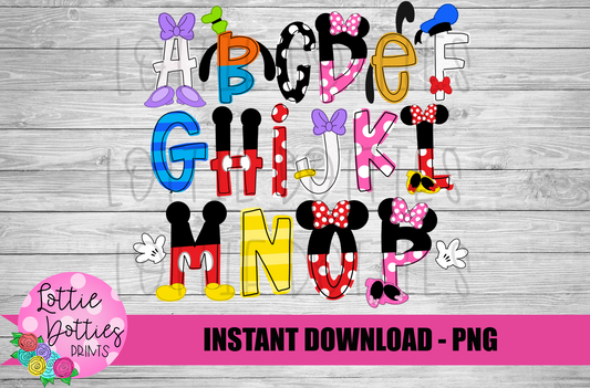 Clubhouse Inspired Alphabet - Alpha Pack - Alphabet Clipart - Instant Download  - Alpha Pack