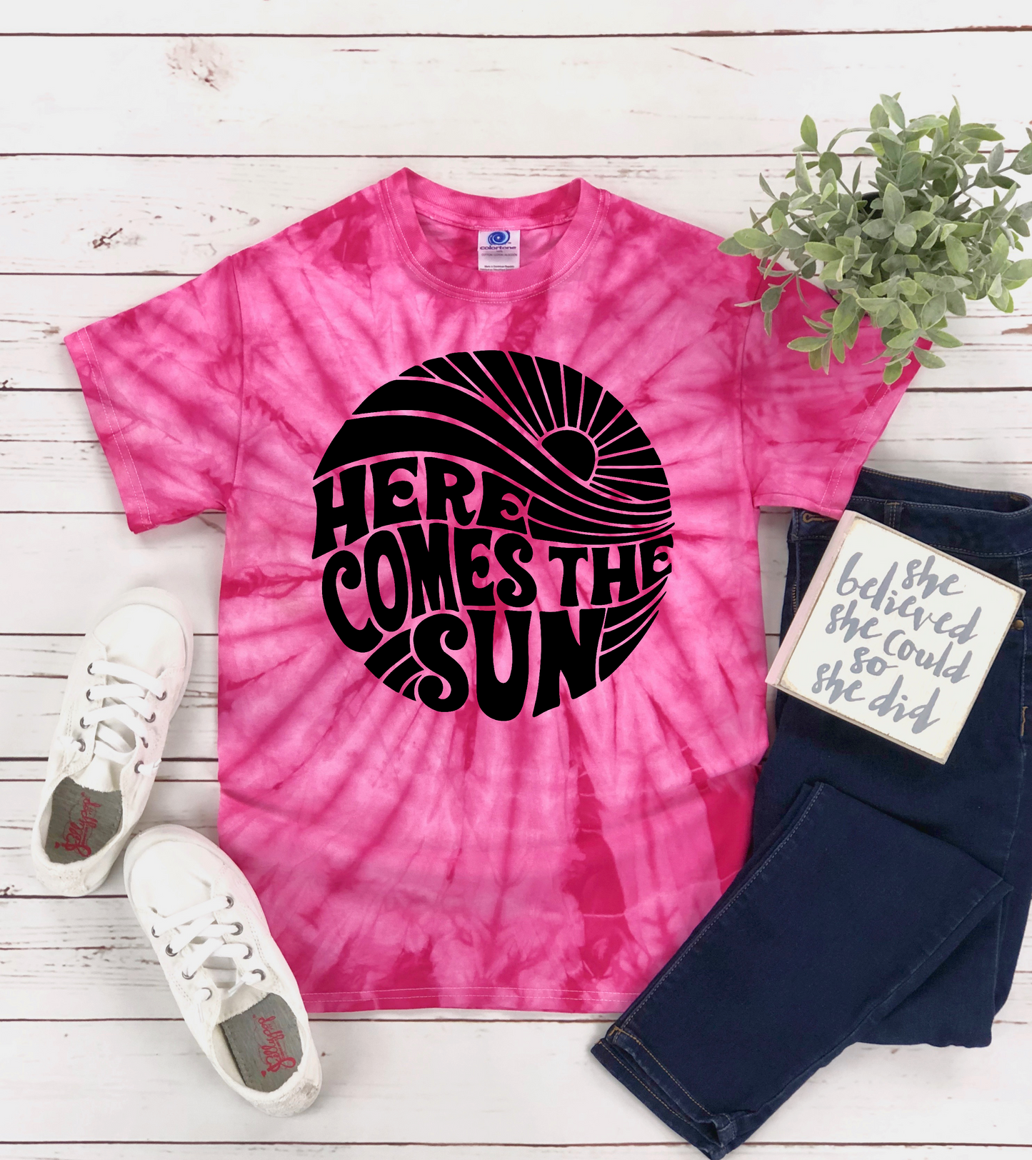 Here Comes The Sun Screen Print Transfer