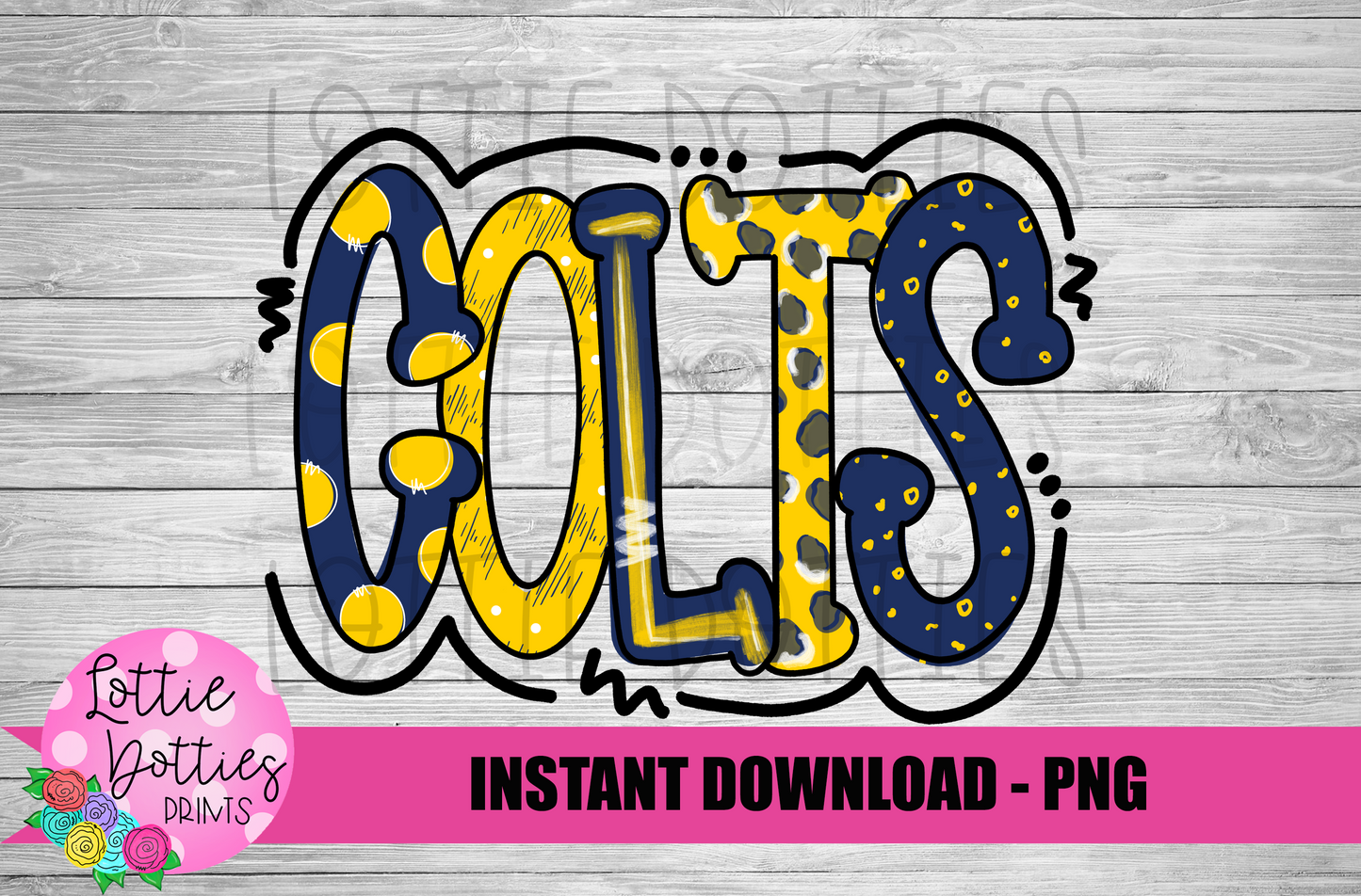 Colts PNG - Colts sublimation design - Digital Download