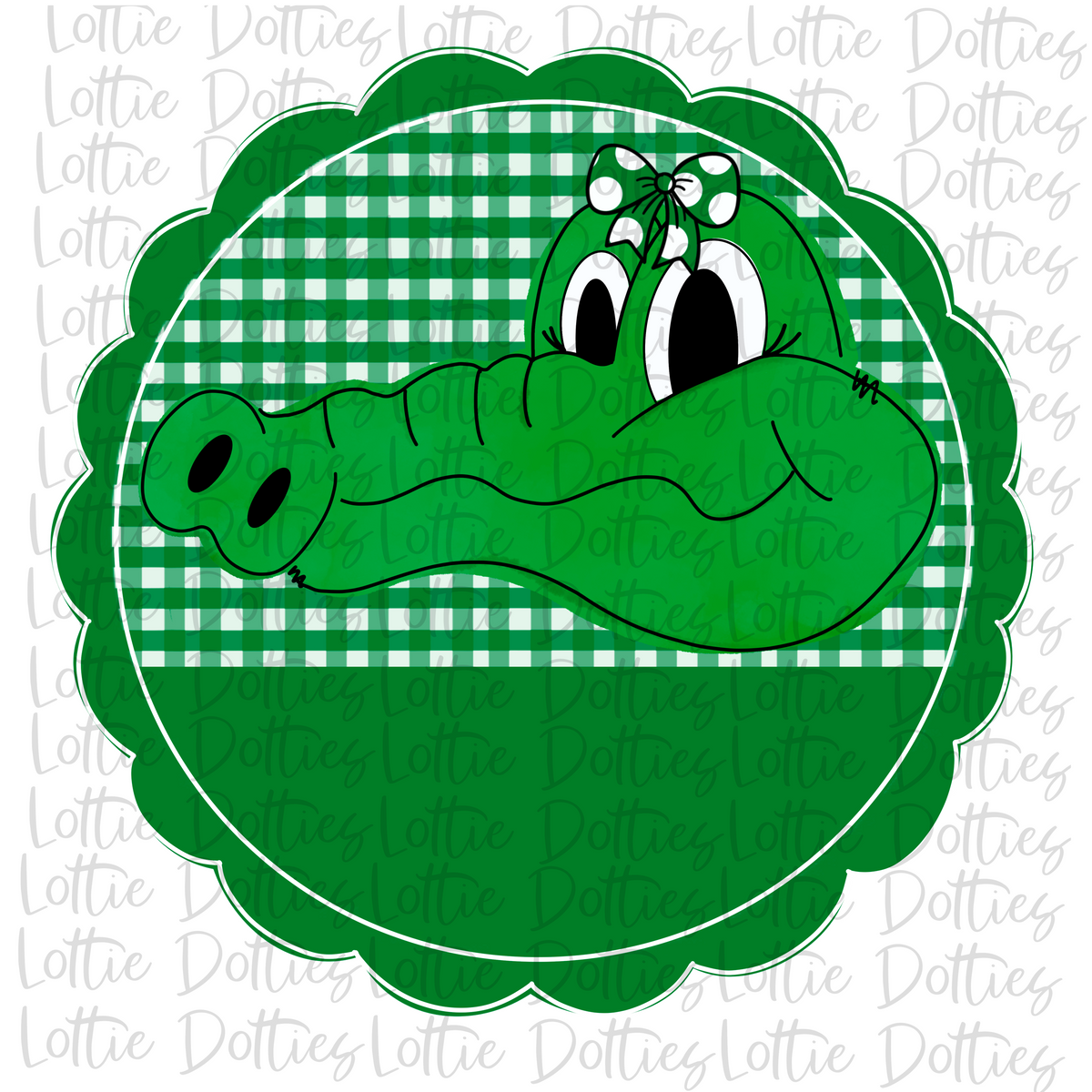 Gator Scallop Circle Png - Gator Sublimation Design - School Spirit Design - Digital Download