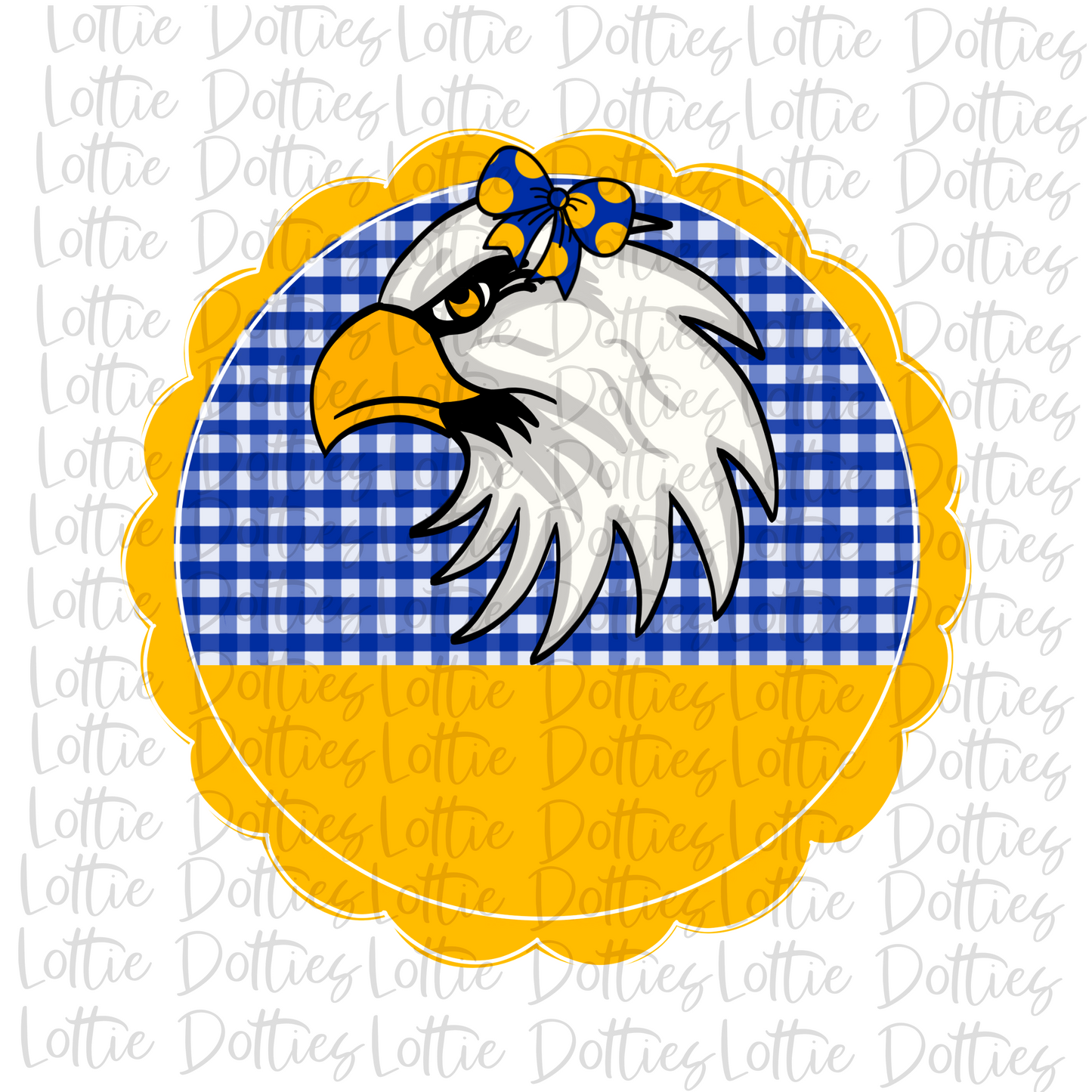 Eagles Scallop Circle Png - Eagles Sublimation Design - School Spirit Design - Digital Download