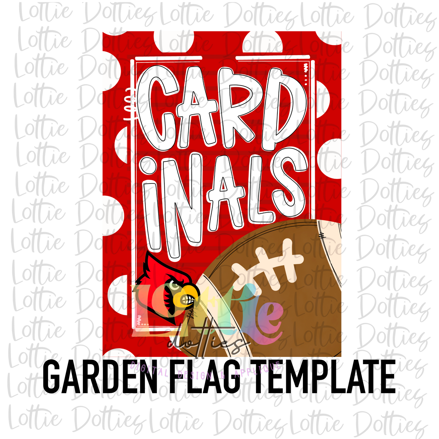 Cardinals Flag PNG - Cardinals Sublimination