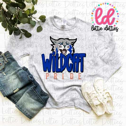Wildcat Pride PNG - Wildcats sublimation design - Digital Download