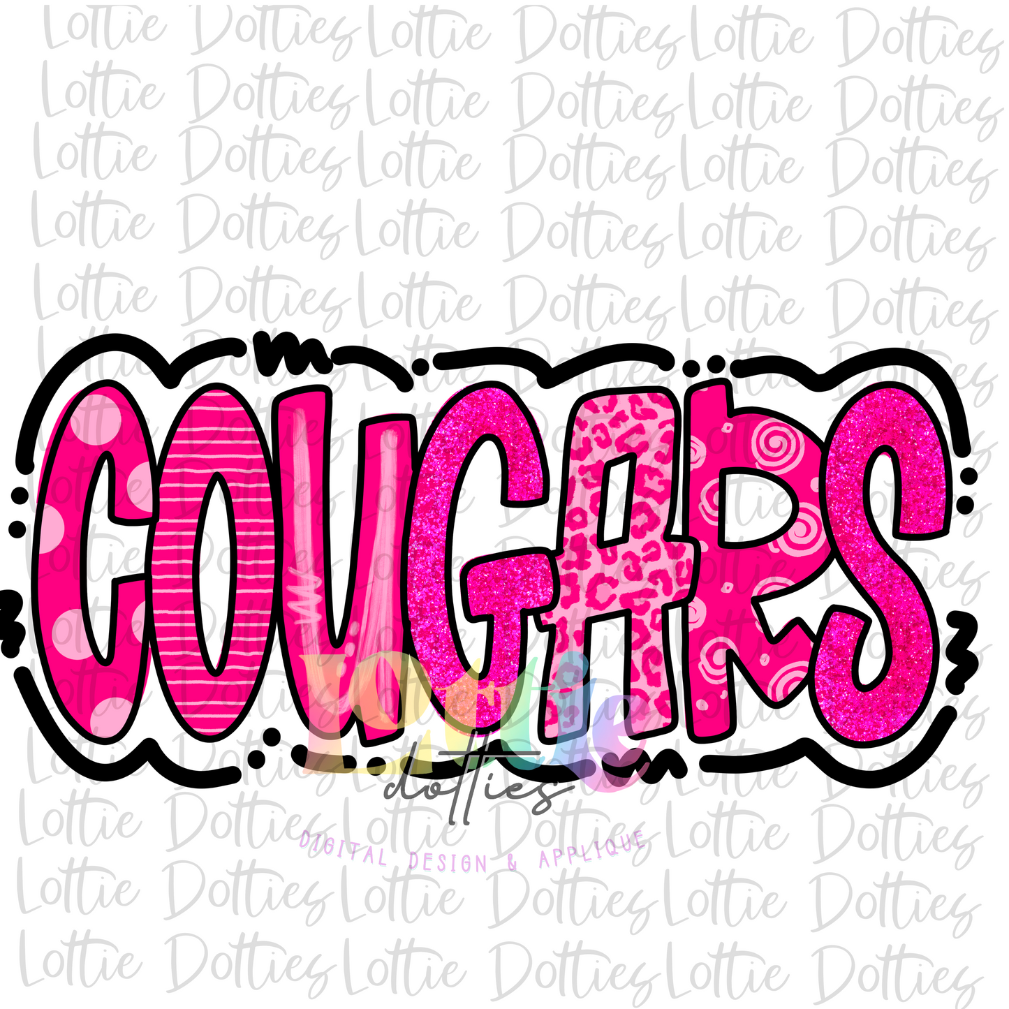 Cougars Png - Sublimation Design - Cougars Sublimation- Digital Download
