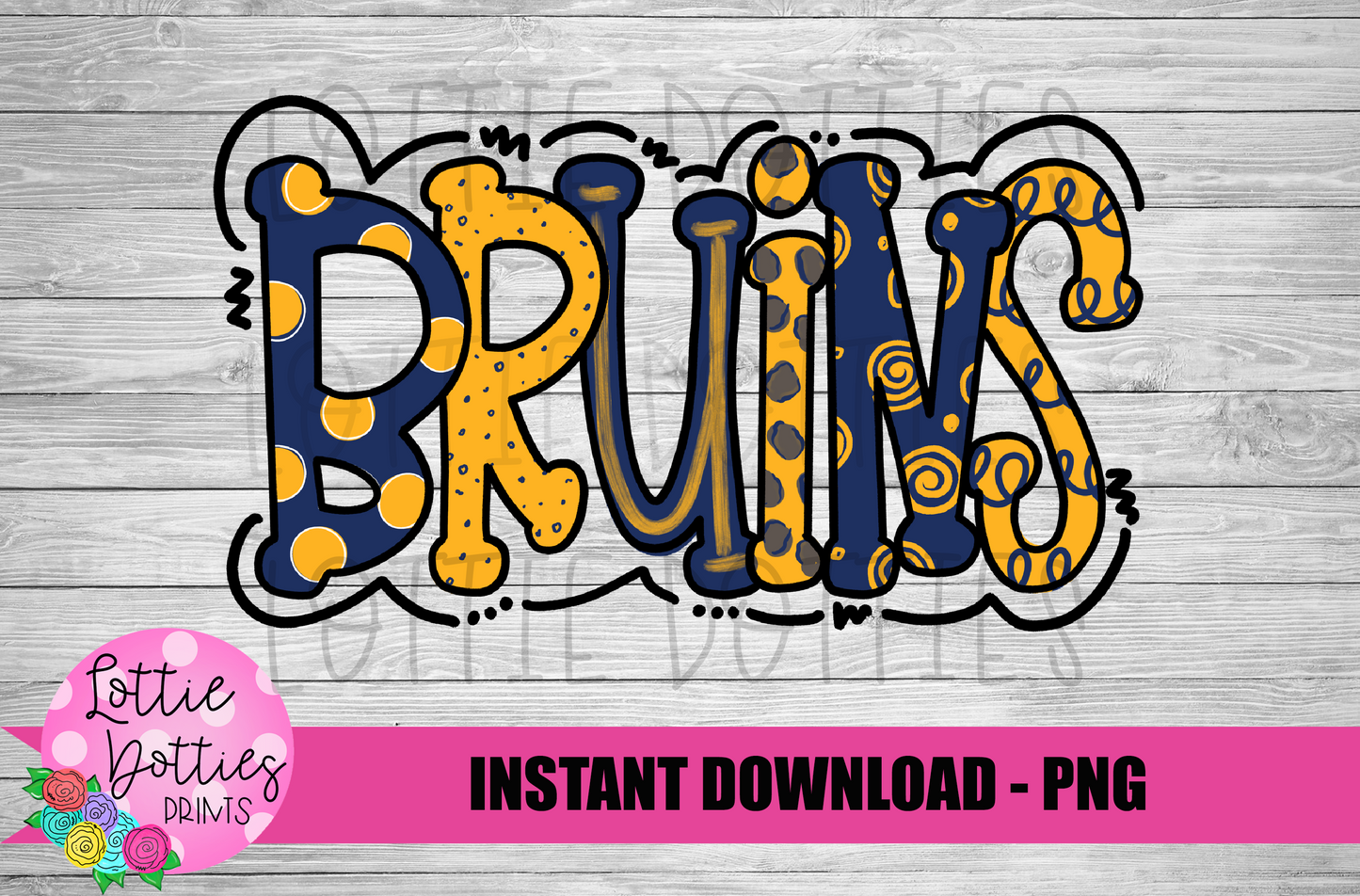 Bruins PNG - Bruins- Sublimation design - Digital Download