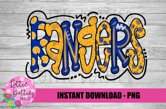 Rangers PNG - Rangers sublimation design - Digital Download