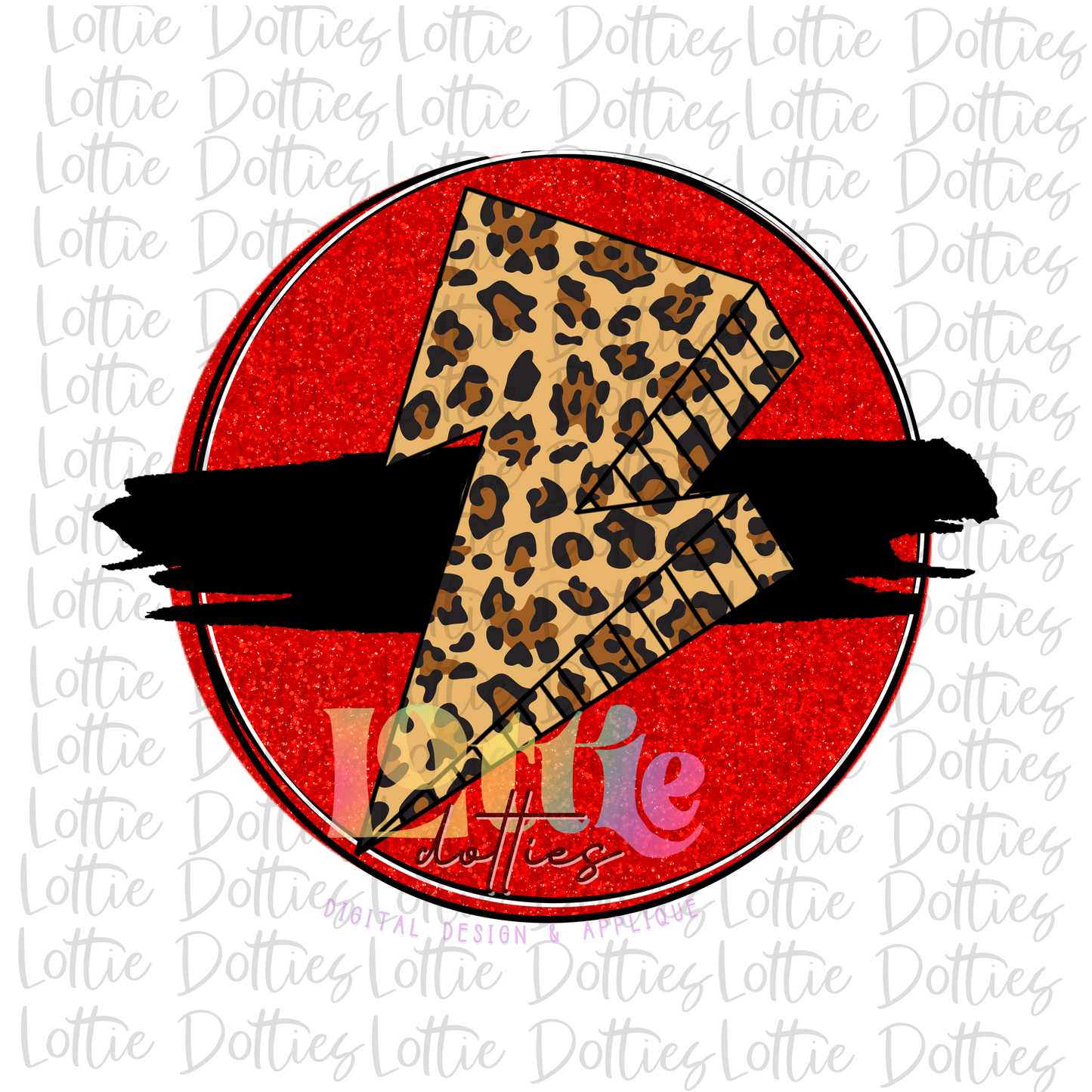 Red and Black Circle Design PNG - Red and Black - Digital Download