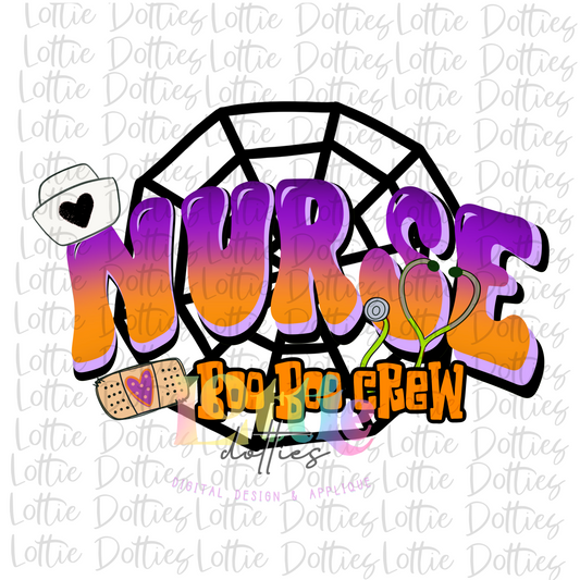 Halloween Nurse PNG - Nurse Sublimation - Digital Download
