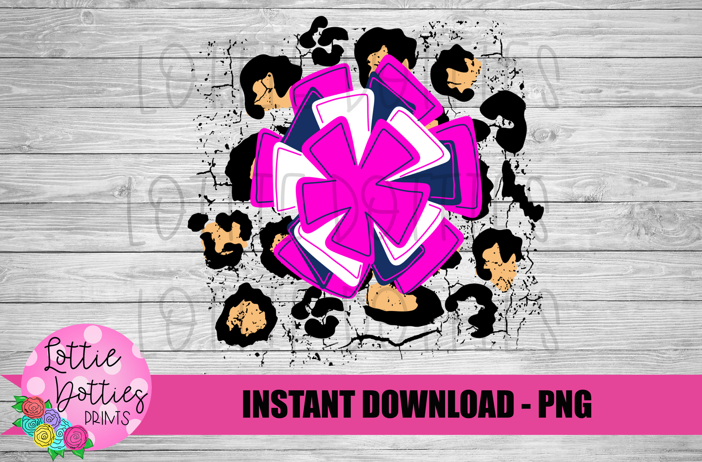Pink and navy Pom PNG - Cheerleader - Pom Pom - sublimation design - Digital Download