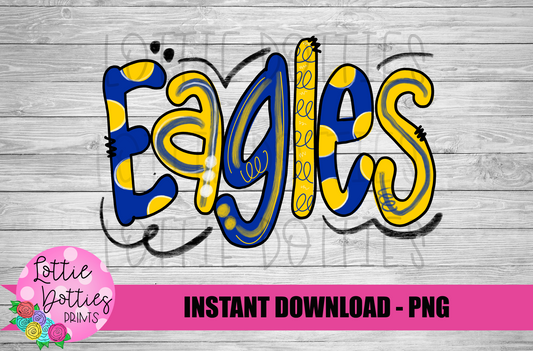 Eagles PNG - Eagles -  sublimation design - Digital Download