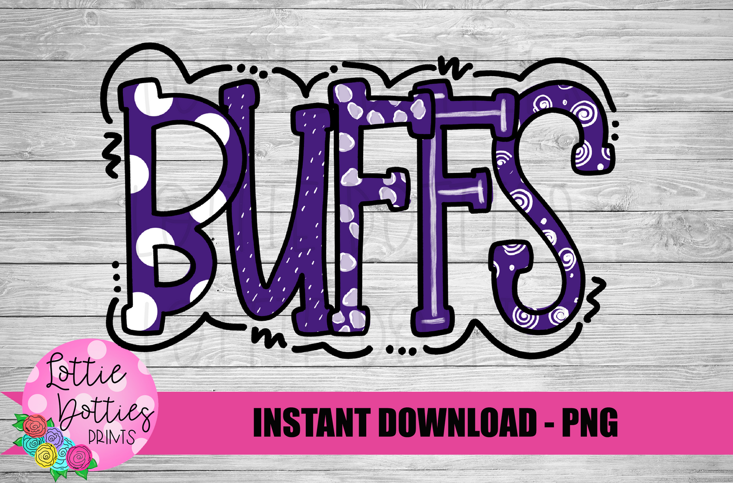 Buffs PNG - Buffs Sublimation - Mascot team design - Digital Download