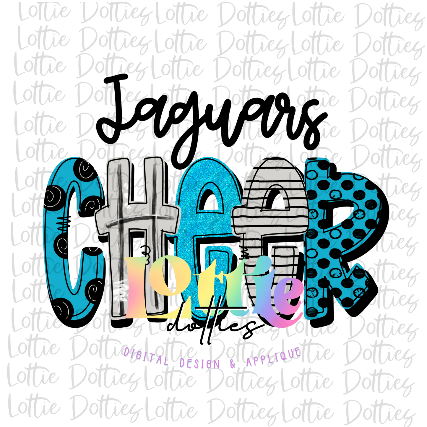Jaguars Cheer PNG - Jaguars sublimation design - Digital Download