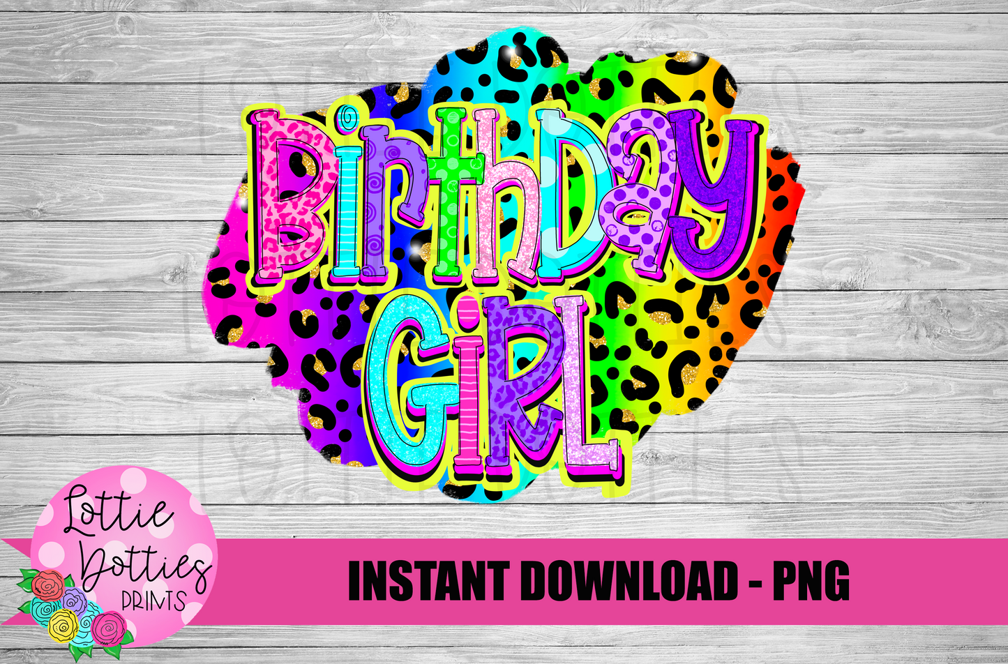 Birthday Girl Png -Instant Download - Digital Download