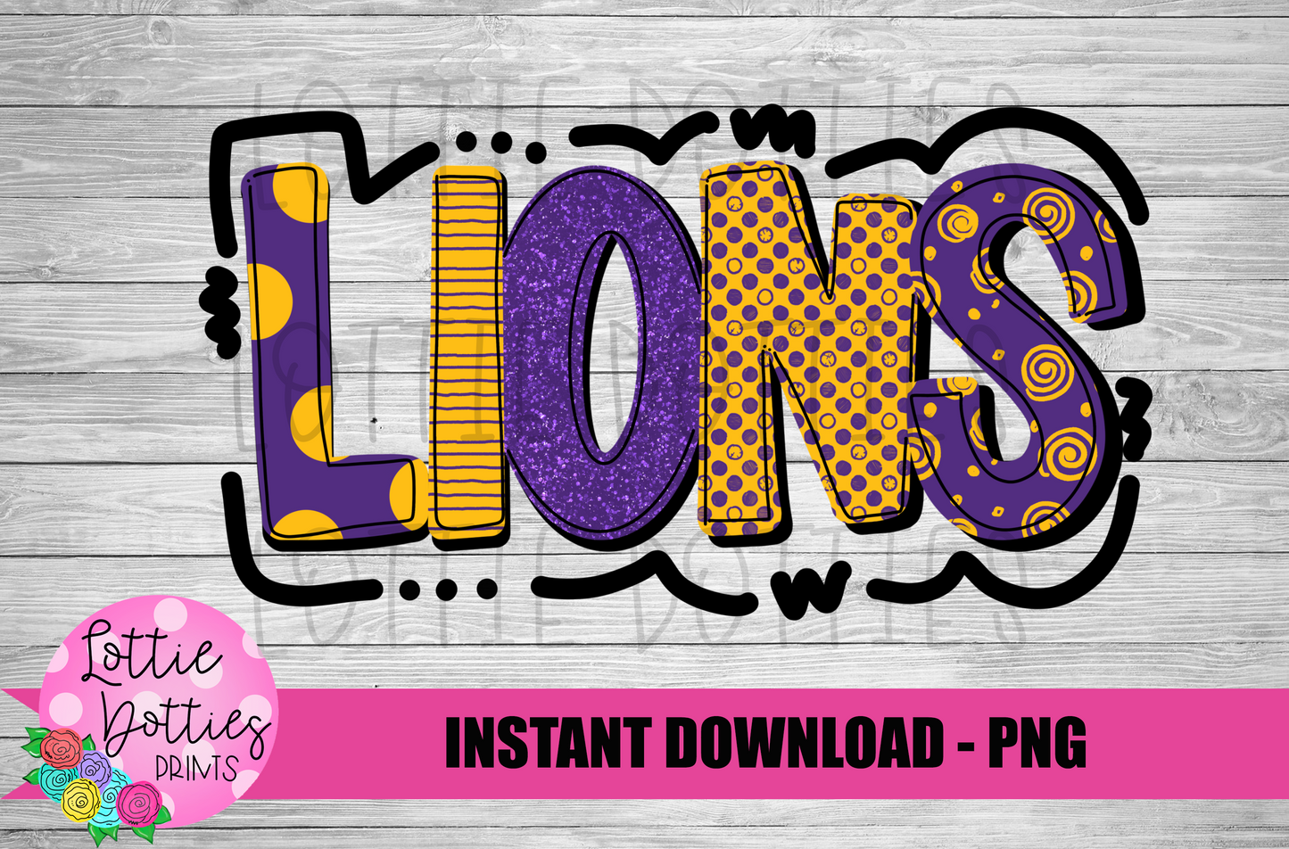 Lions PNG - Lions - sublimation design - Digital Download