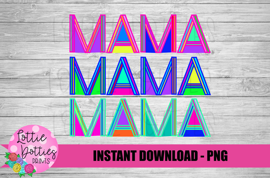 Mama Png - Sublimation File - Instant Download - Digital Download