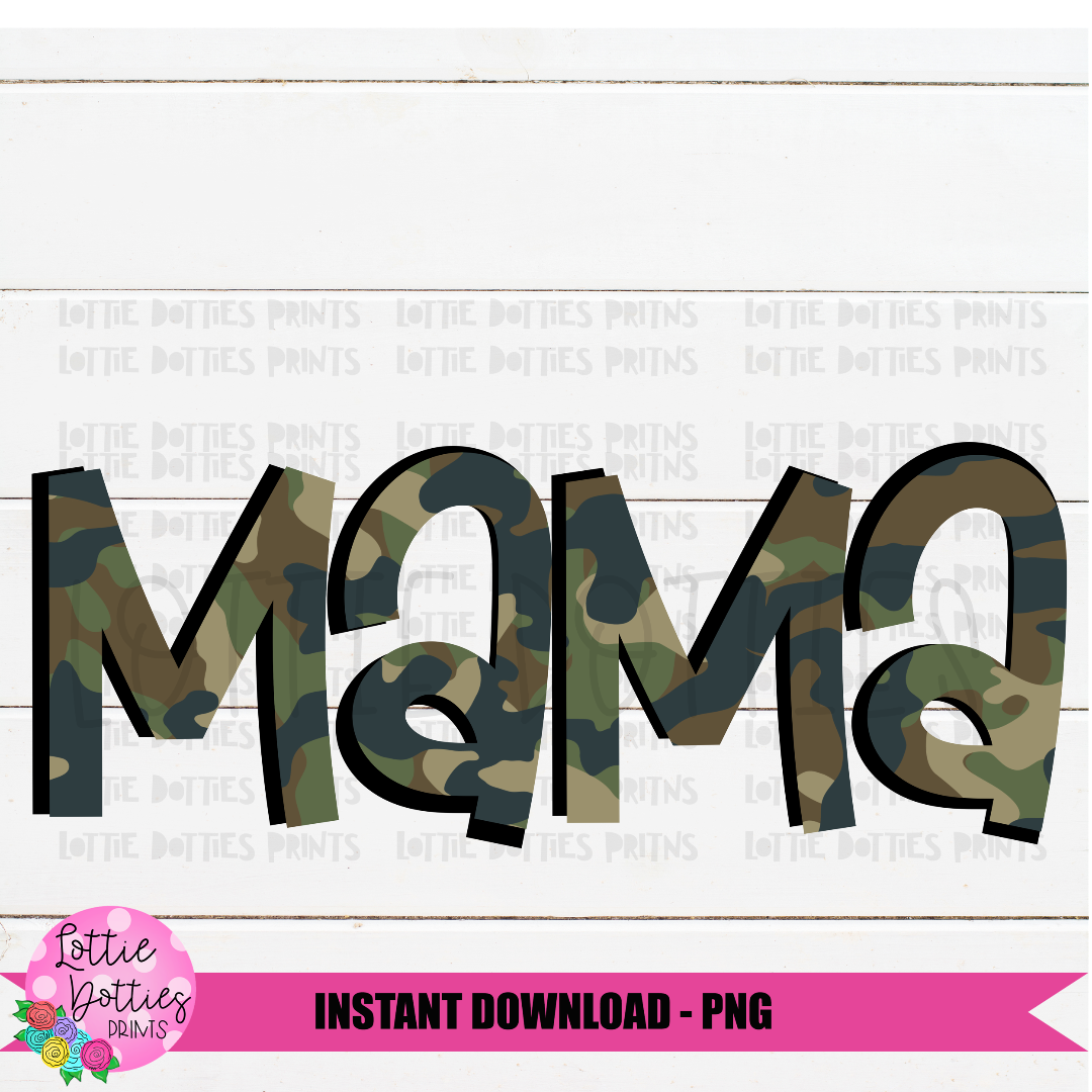 Mama Png - Sublimation File - Instant Download - Digital Download - Mother's Day Design