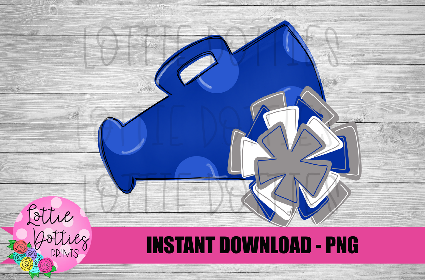 Megaphone PNG - Cheer Design - Megaphone Sublimation