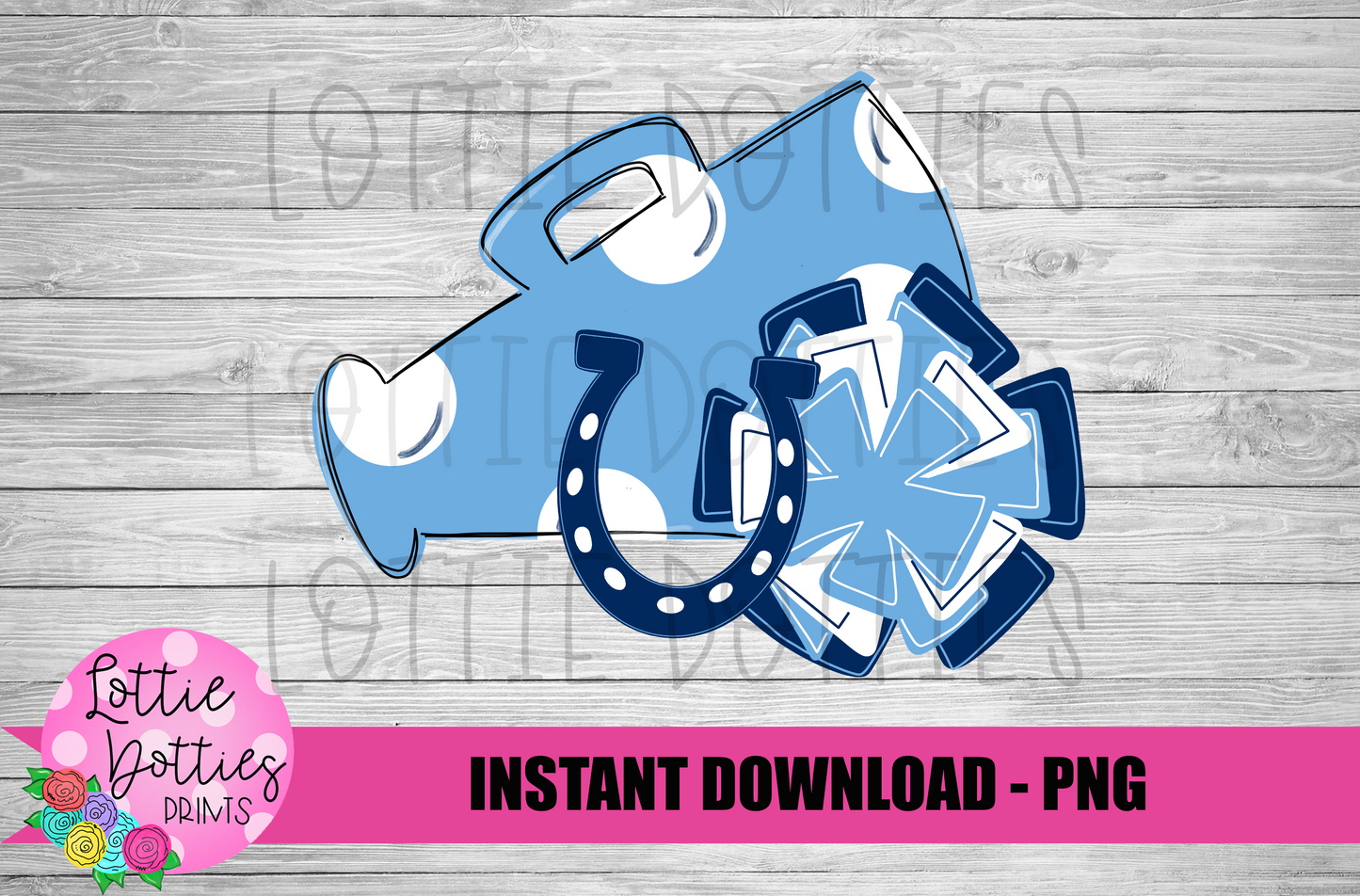 Megaphone Mustangs PNG - Mustangs - sublimation design - Digital Download