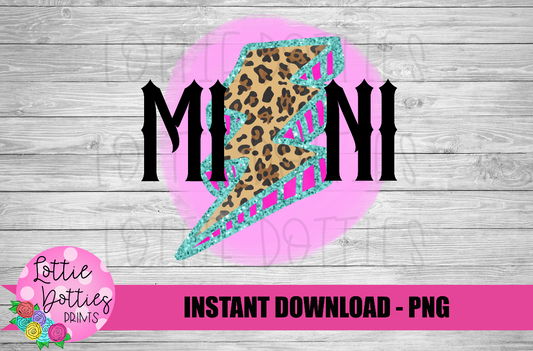 Mini  Png - Mini Leopard Sublimation File - Instant Download - Digital Download