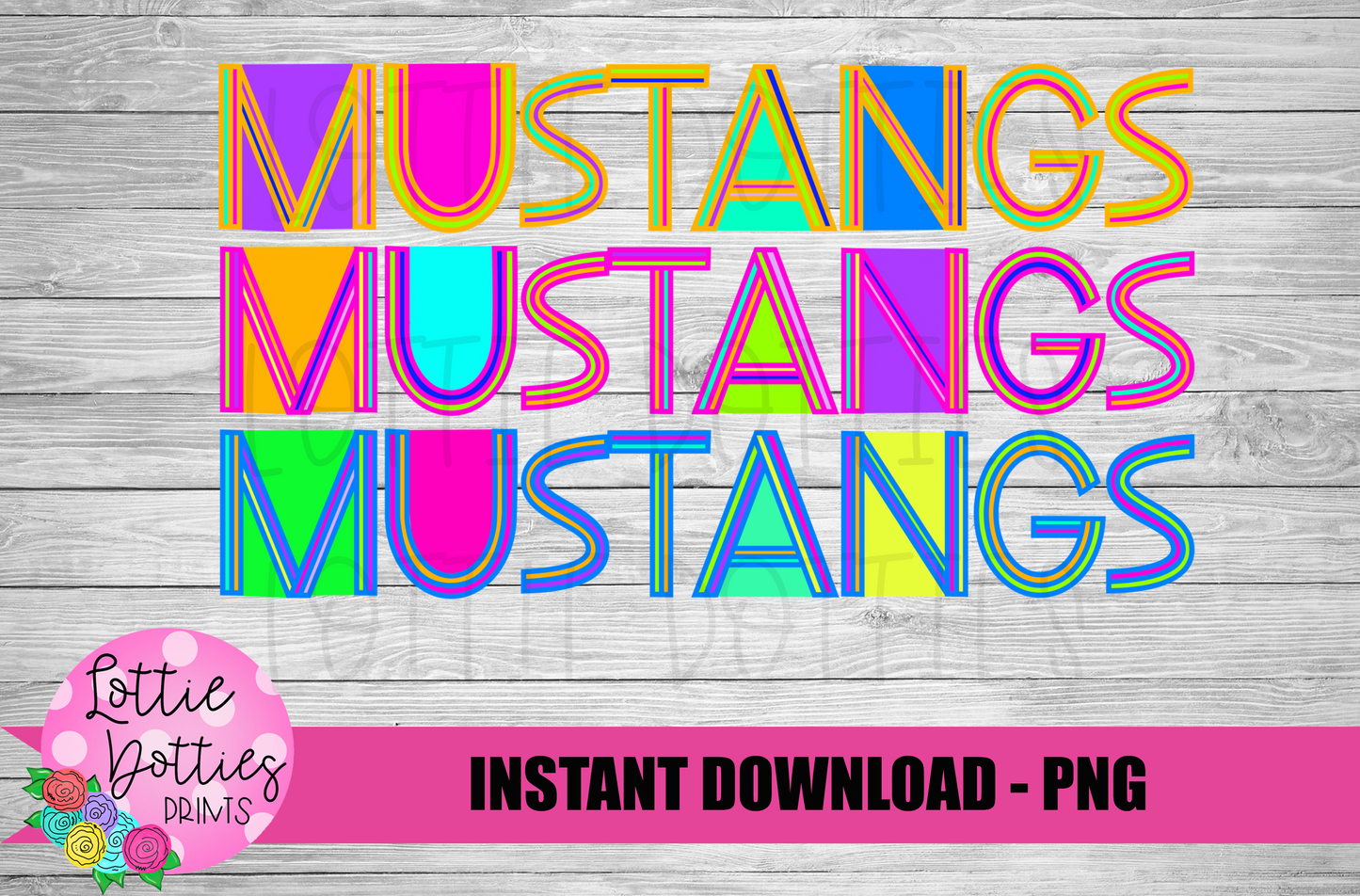 Mustangs PNG - Mustangs - sublimation design - Digital Download