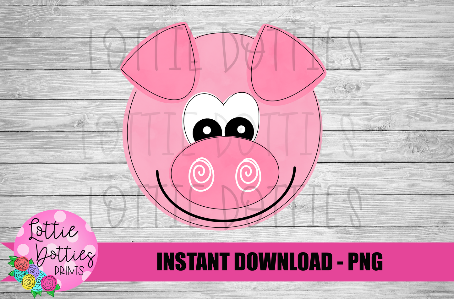 Pig Sublimation - Pig PNG - Pig Design