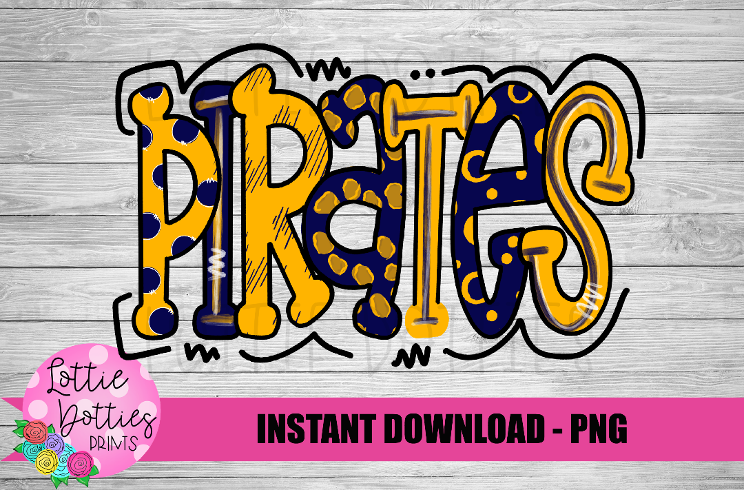 Pirates PNG - Pirates - sublimation design - Digital Download