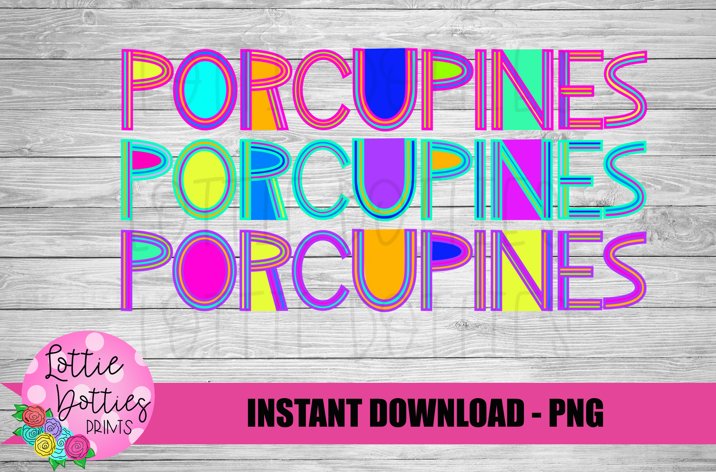 Porcupines PNG - Porcupines Sublimation - Digital Download